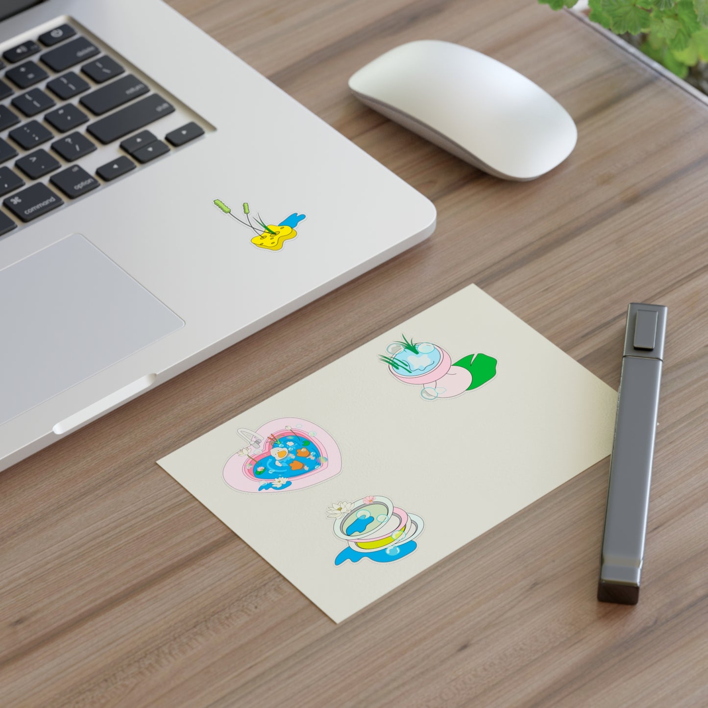 duck daydream Sticker Sheets