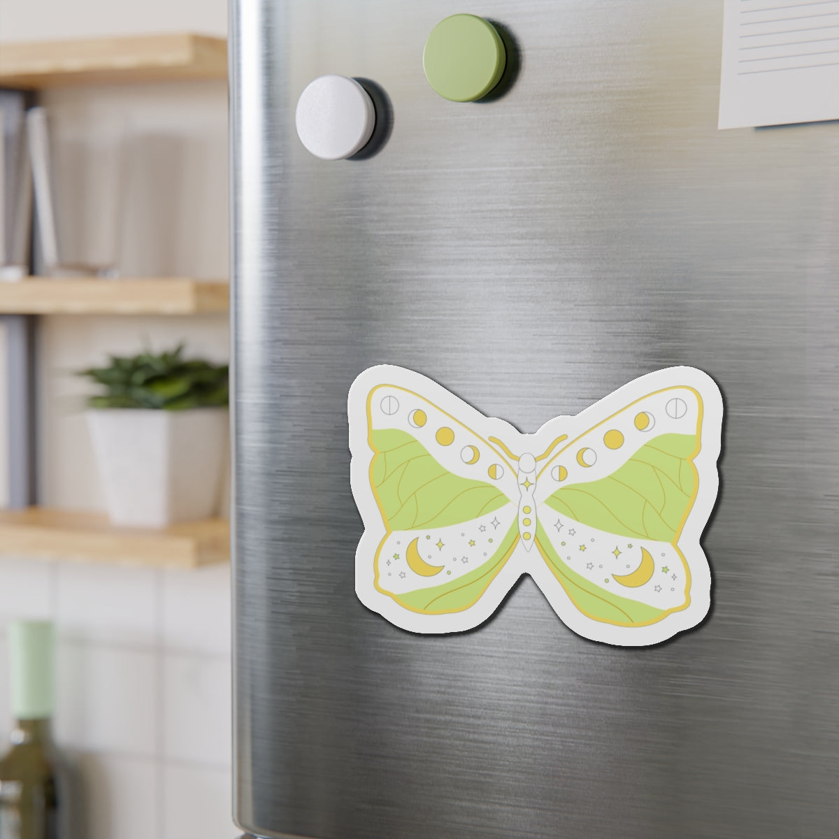 Pastel Grunge Boho Butterfly Magnets