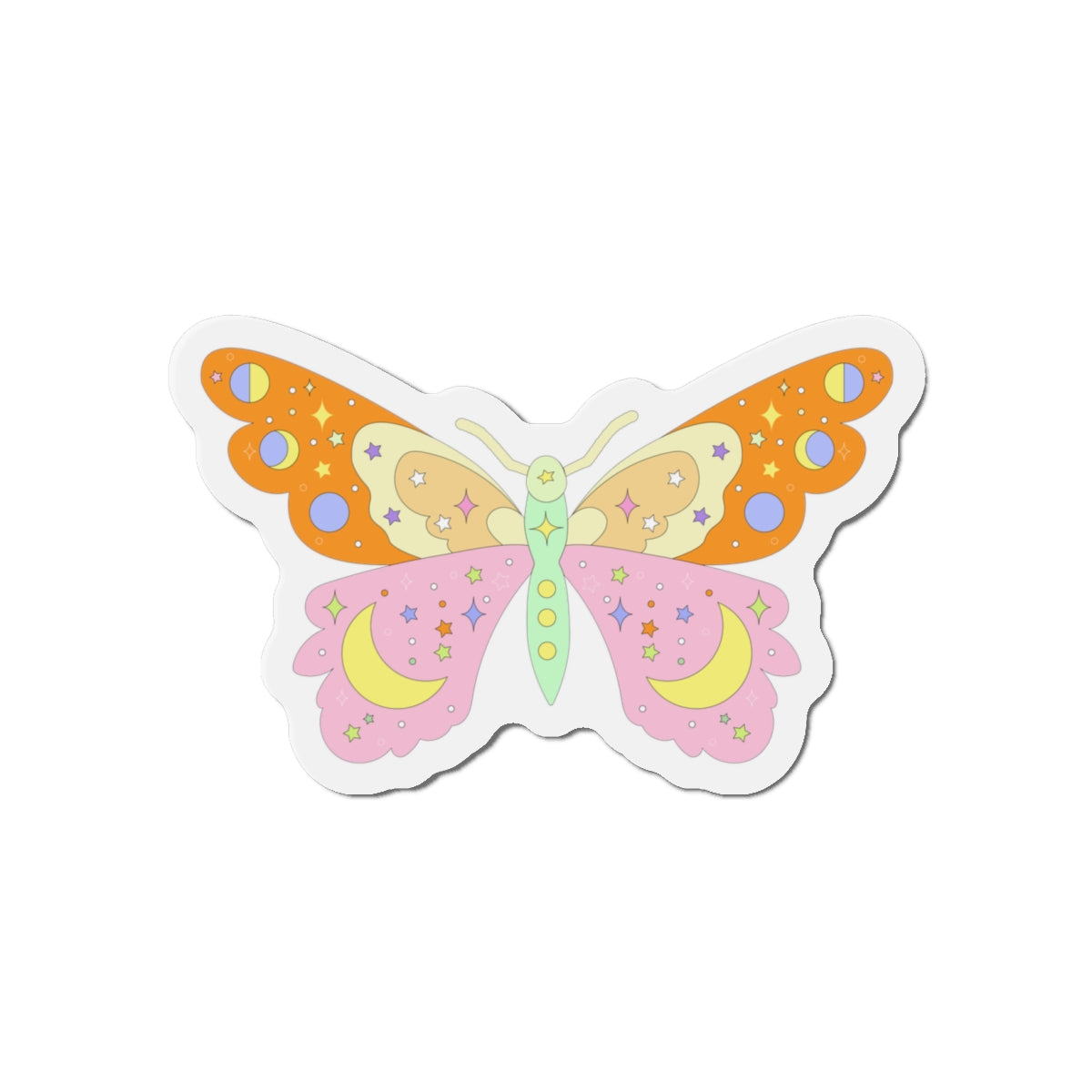 Kawaii Boho Soft Girl Aesthetic Butterfly Magnets