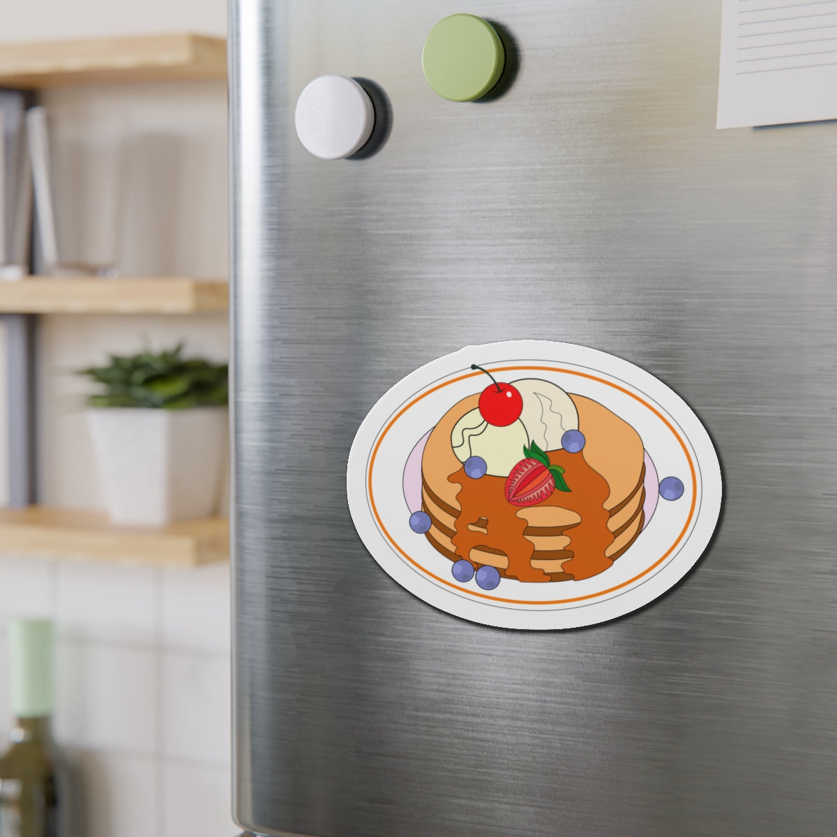 Saturday Brunch Pancakes Magnets