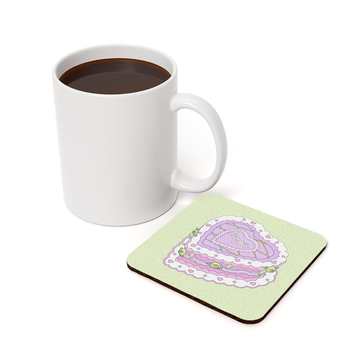 Zodiac Cake Series Coaster Scorpio