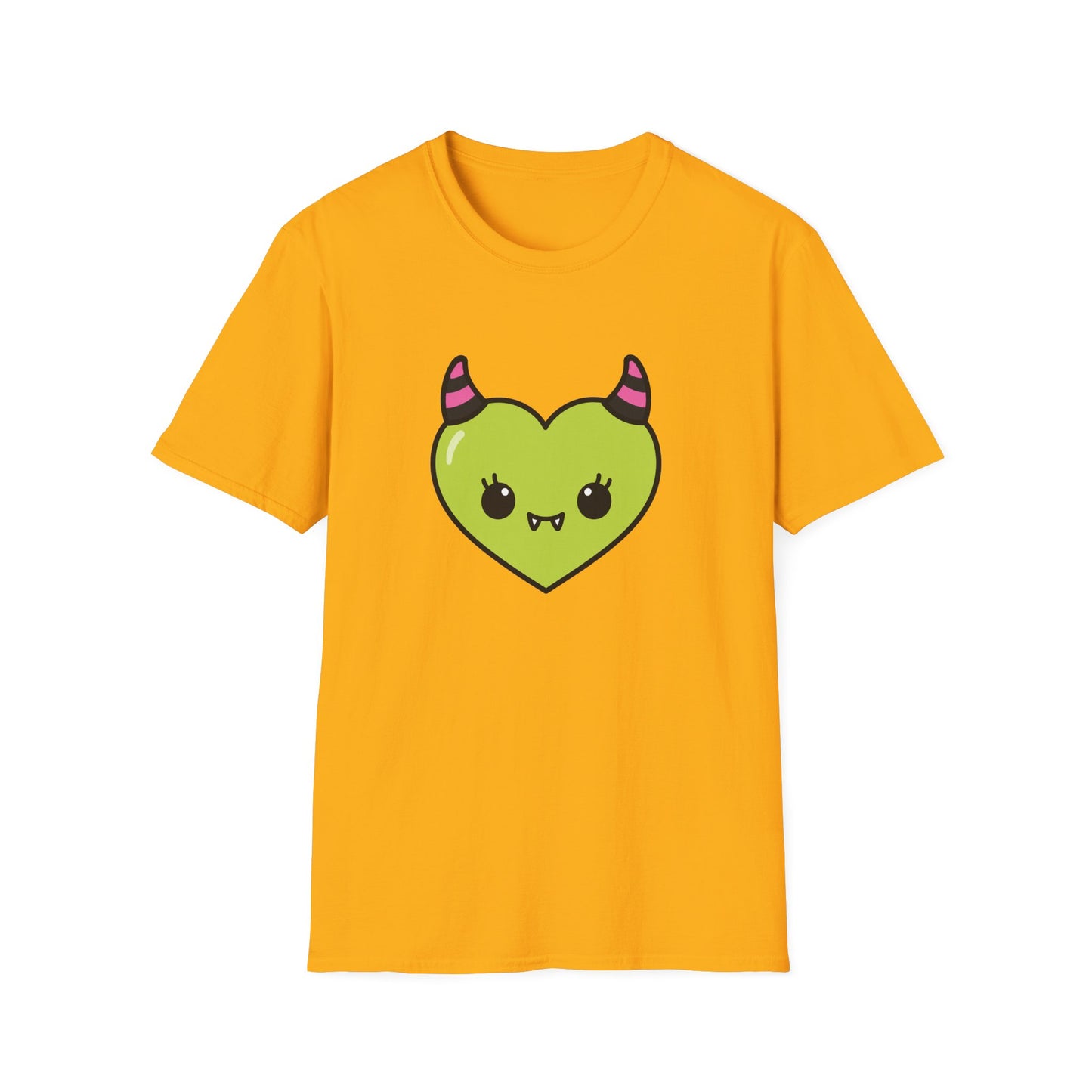 Devil Heart Scene Kids Cotton Unisex Tee (XS–5XL)