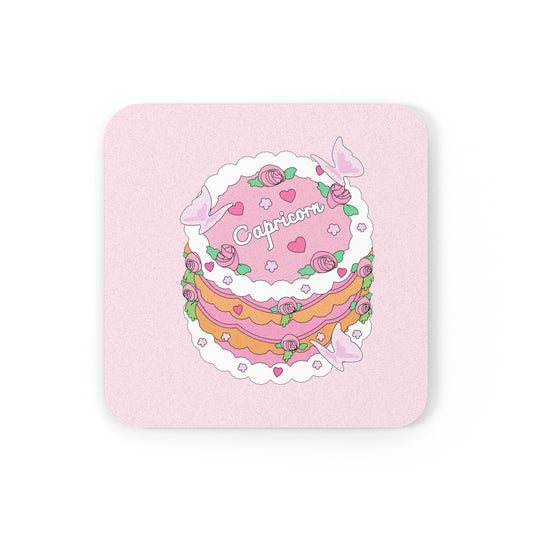 Zodiac Cake Series Coaster Capricorn