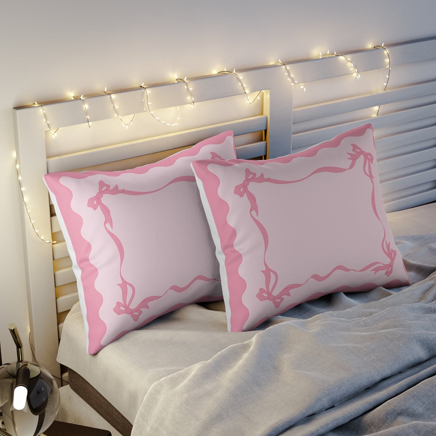 Coquette Aesthetic Bow Pillow Sham