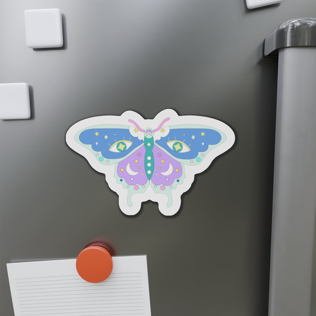 Pastel Grunge Boho Magical Butterfly Magnets