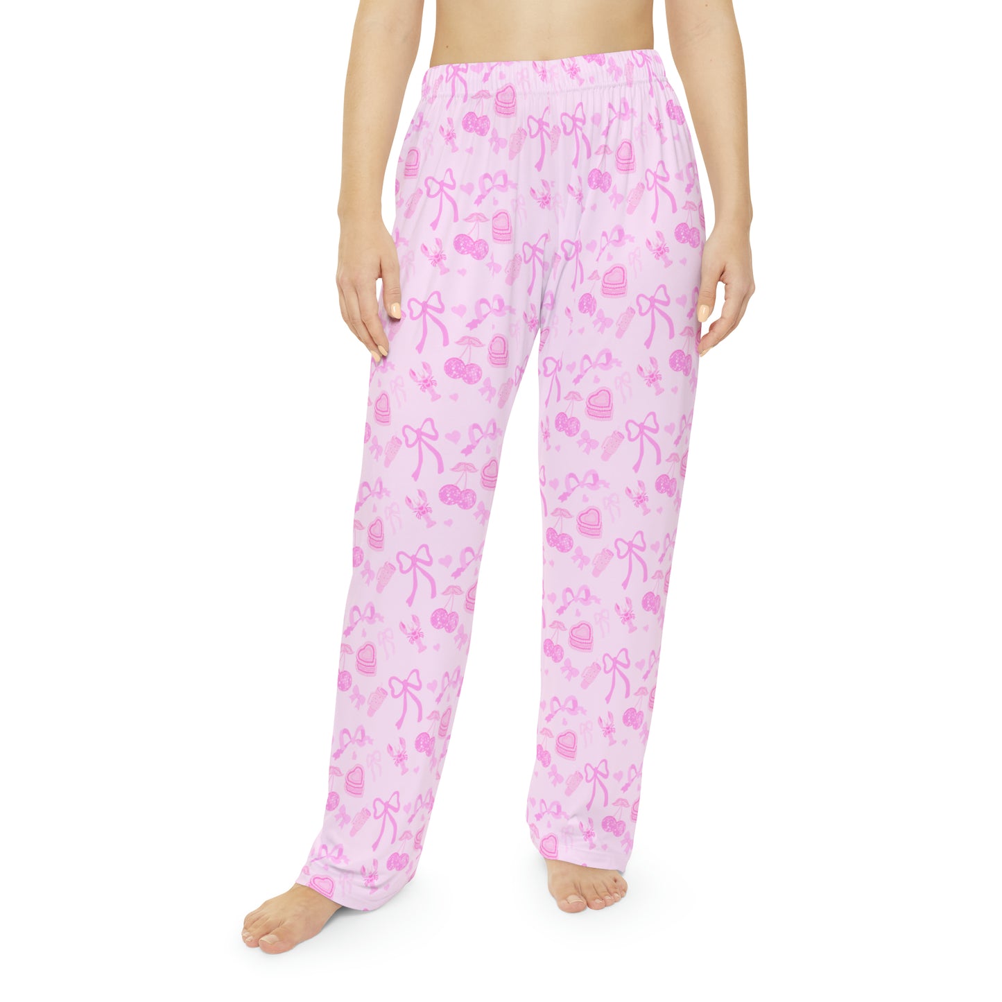 PINK Aesthetic kawaii Women's Pajama Pants