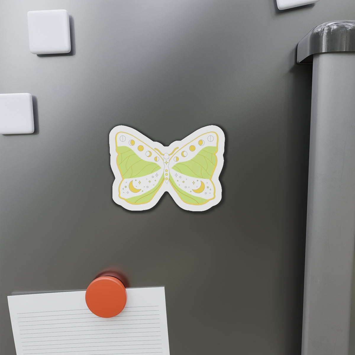 Pastel Grunge Boho Butterfly Magnets