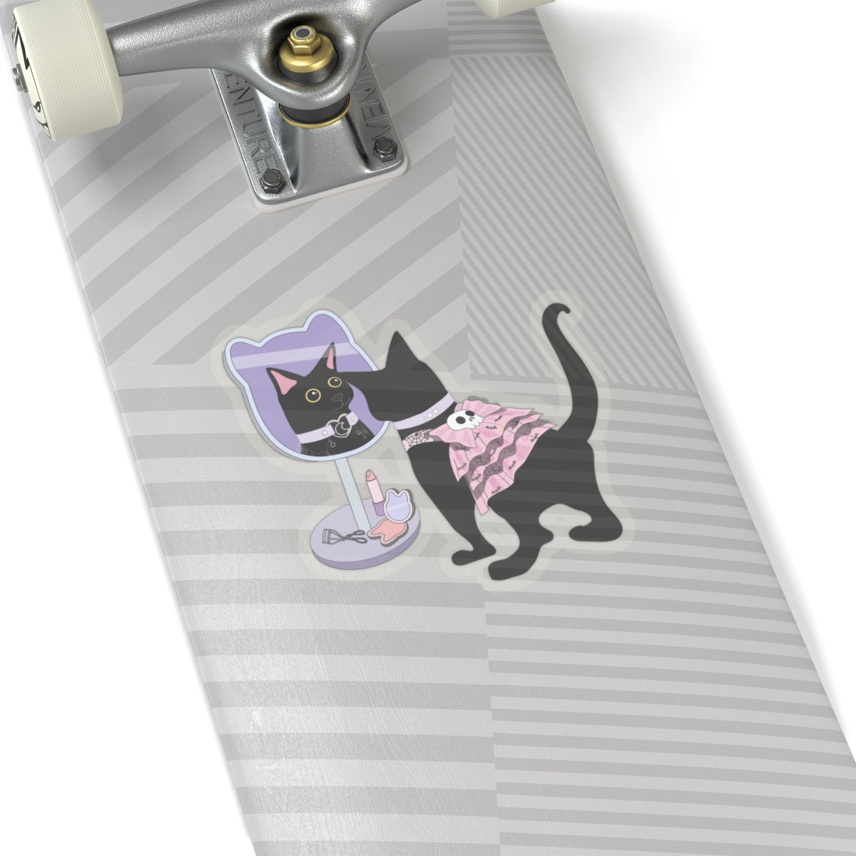 Pastel Goth Kitty Kiss-Cut Stickers