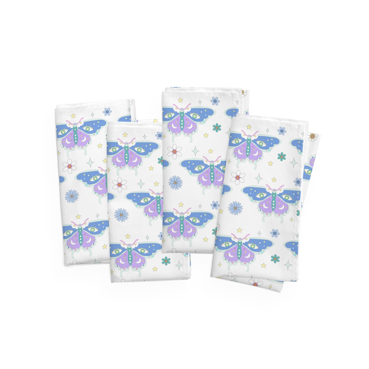 Pastel Grunge Boho Magical Butterfly Napkins