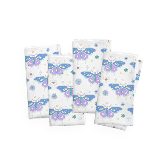 Pastel Grunge Boho Magical Butterfly Napkins