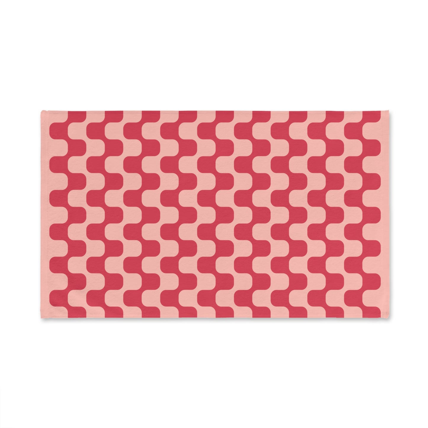 Retro Groovy Aesthetic Hand Towel