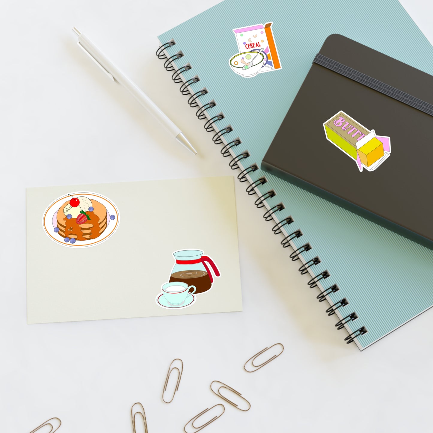 Breakfast Time Sticker Sheets