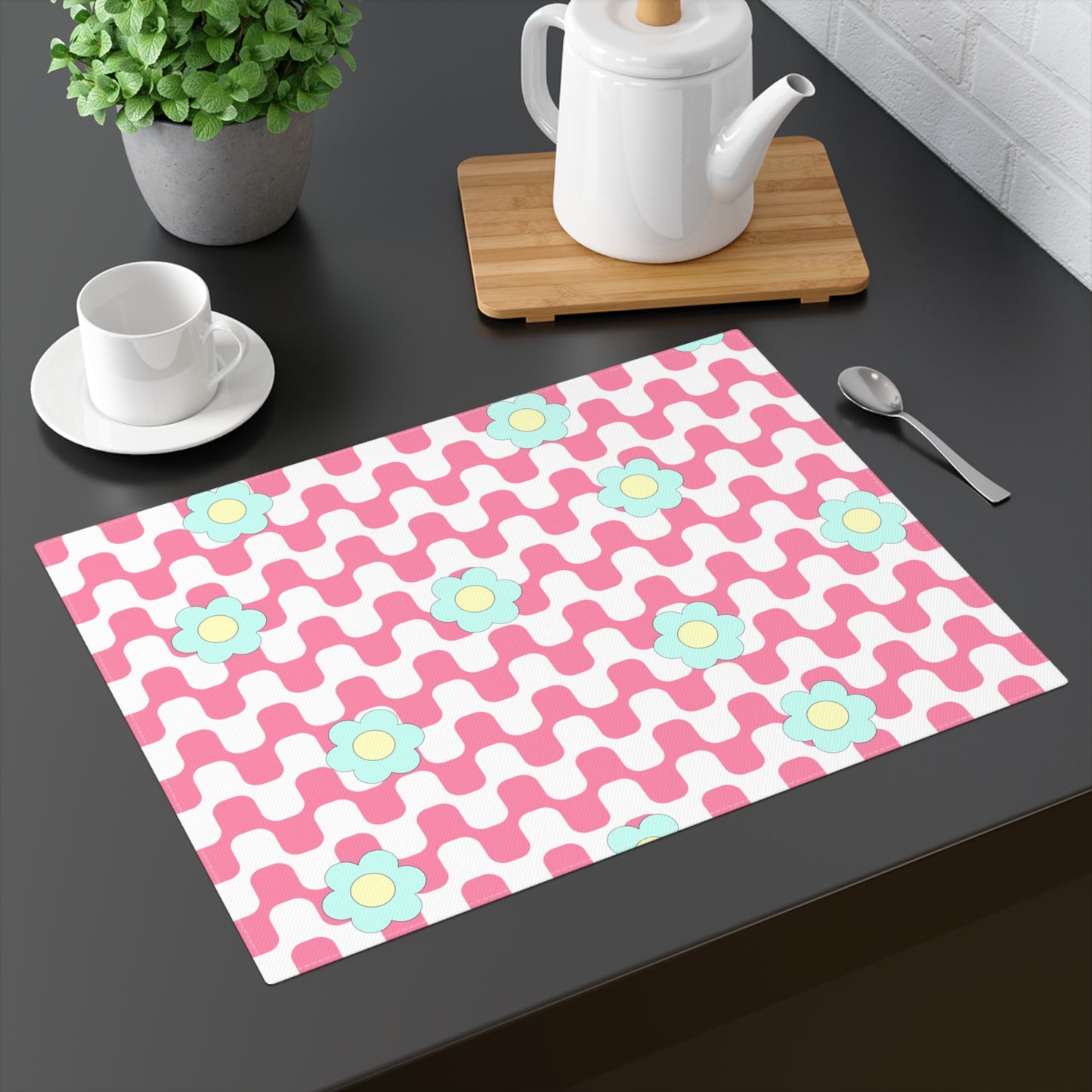 Blooming Inner Chid Soul Placemat Placemat PINK