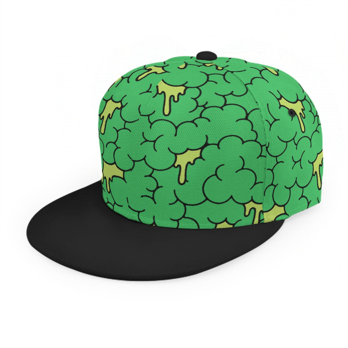 Baseball Cap With Flat Brim