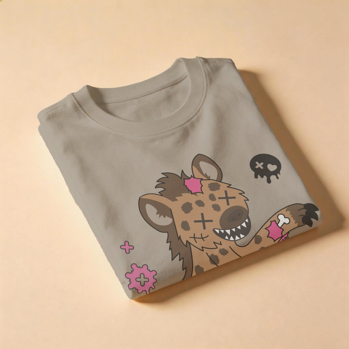 Zombie Hyena Unisex Graphic Tee
