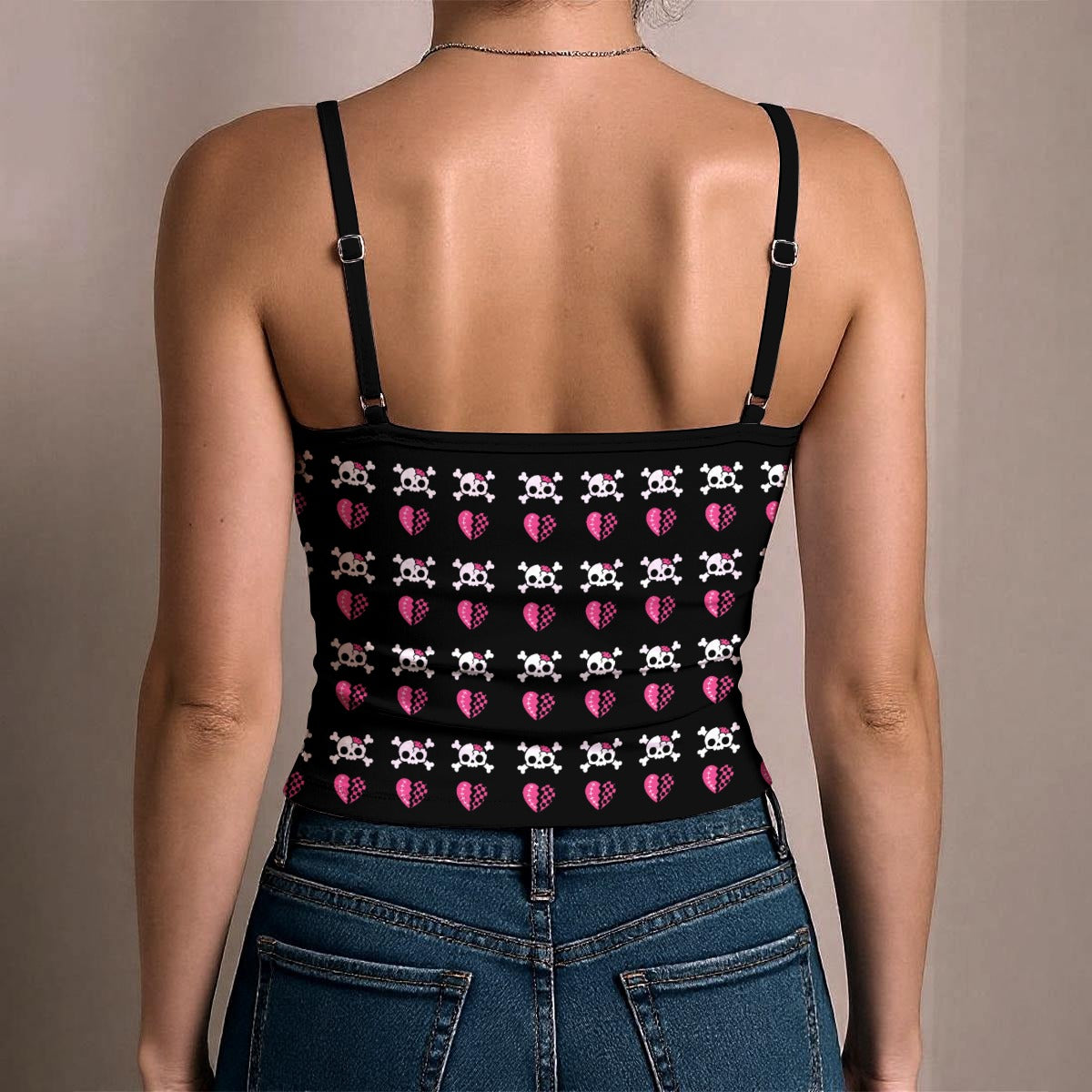 All-Over Print Women's Spaghetti Strap Tank Top