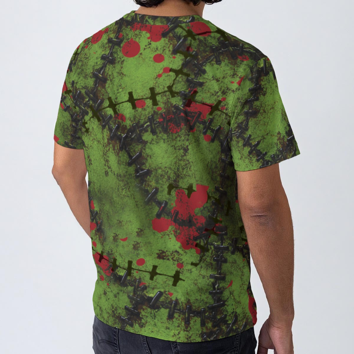 All-Over Print Men's O-Neck T-Shirt | 190GSM Cotton