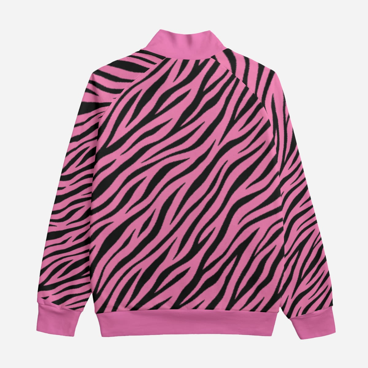 Scene Kid Zebra Skull Unisex Cotton Zip Jacket (S–5XL)