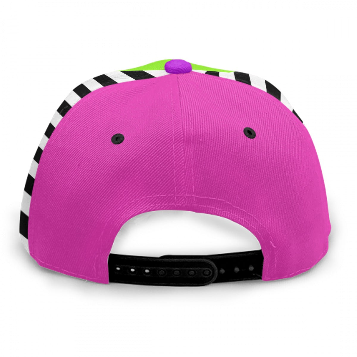 Baseball Cap With Flat Brim