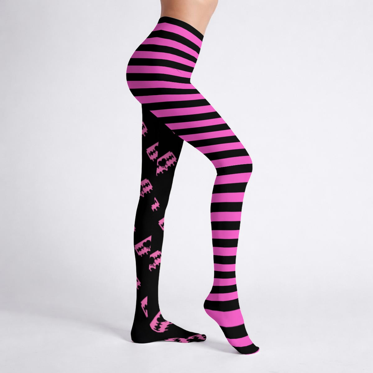 Scene Razor Stripe Women's High-Stretch Tights