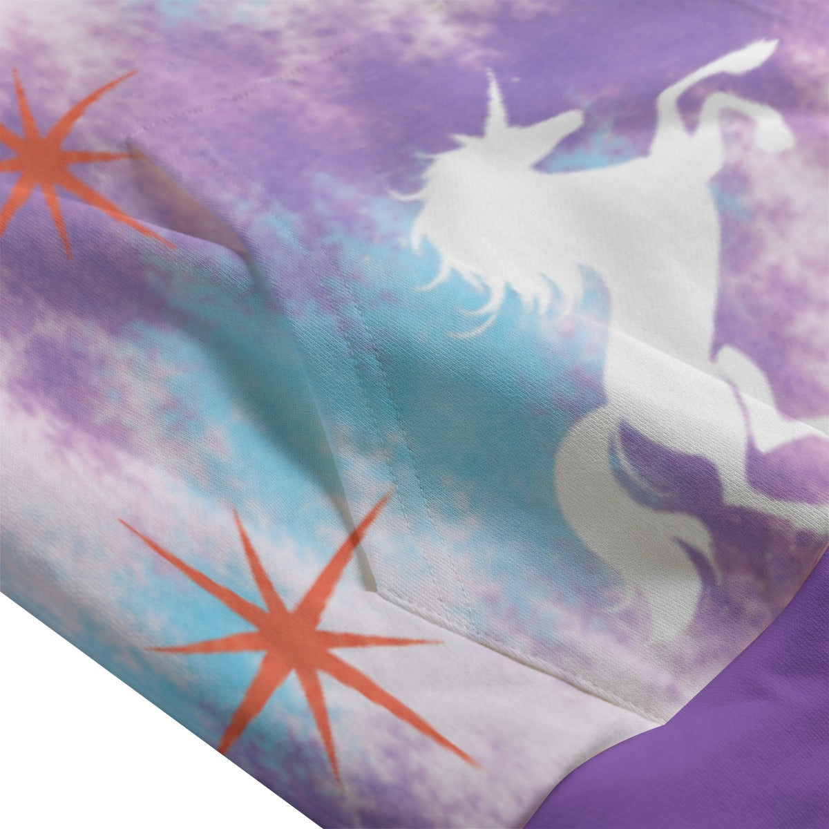 Monster Unicorn Galaxy Hooded Vest