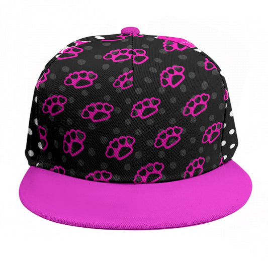 Pink Heart Brass Knuckle Snapback Hat – Scene Kid Emo Y2K