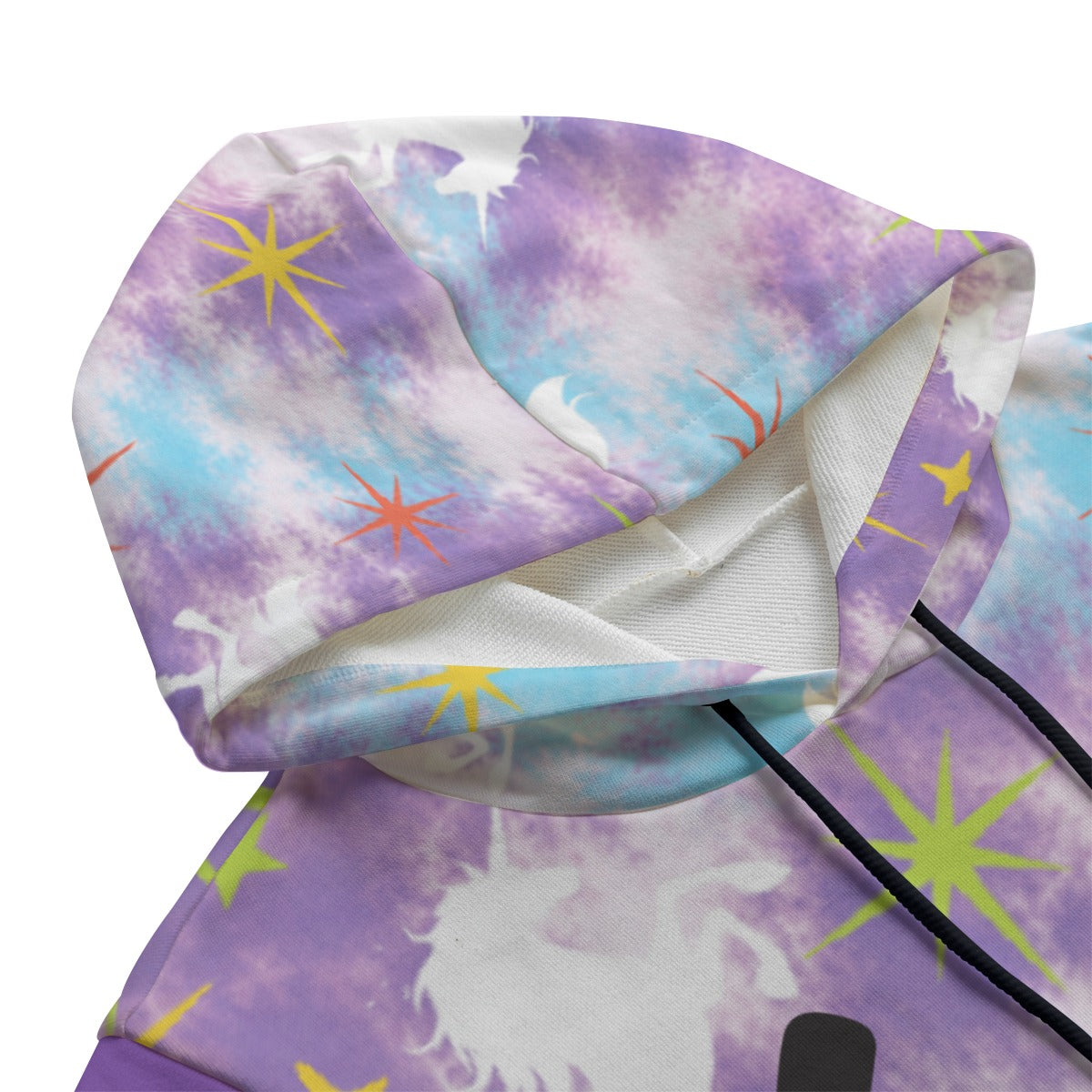 Monster Unicorn Galaxy Hooded Vest