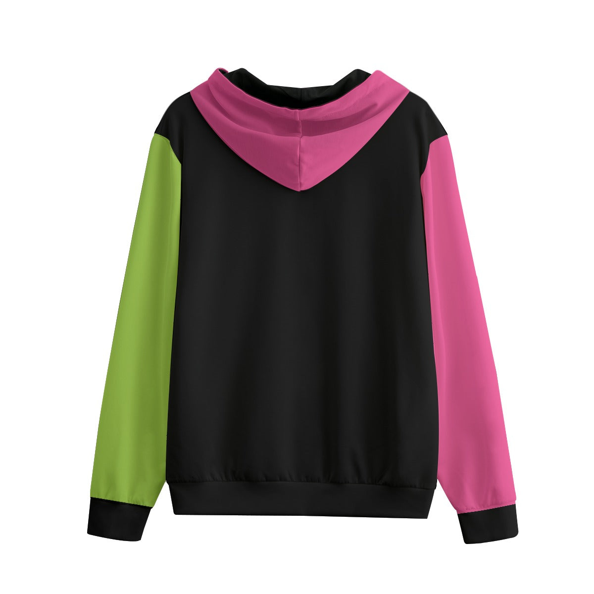 Zombie Kitty Stack Unisex Cotton Zip-Up Hoodie (XS–6XL) PINK