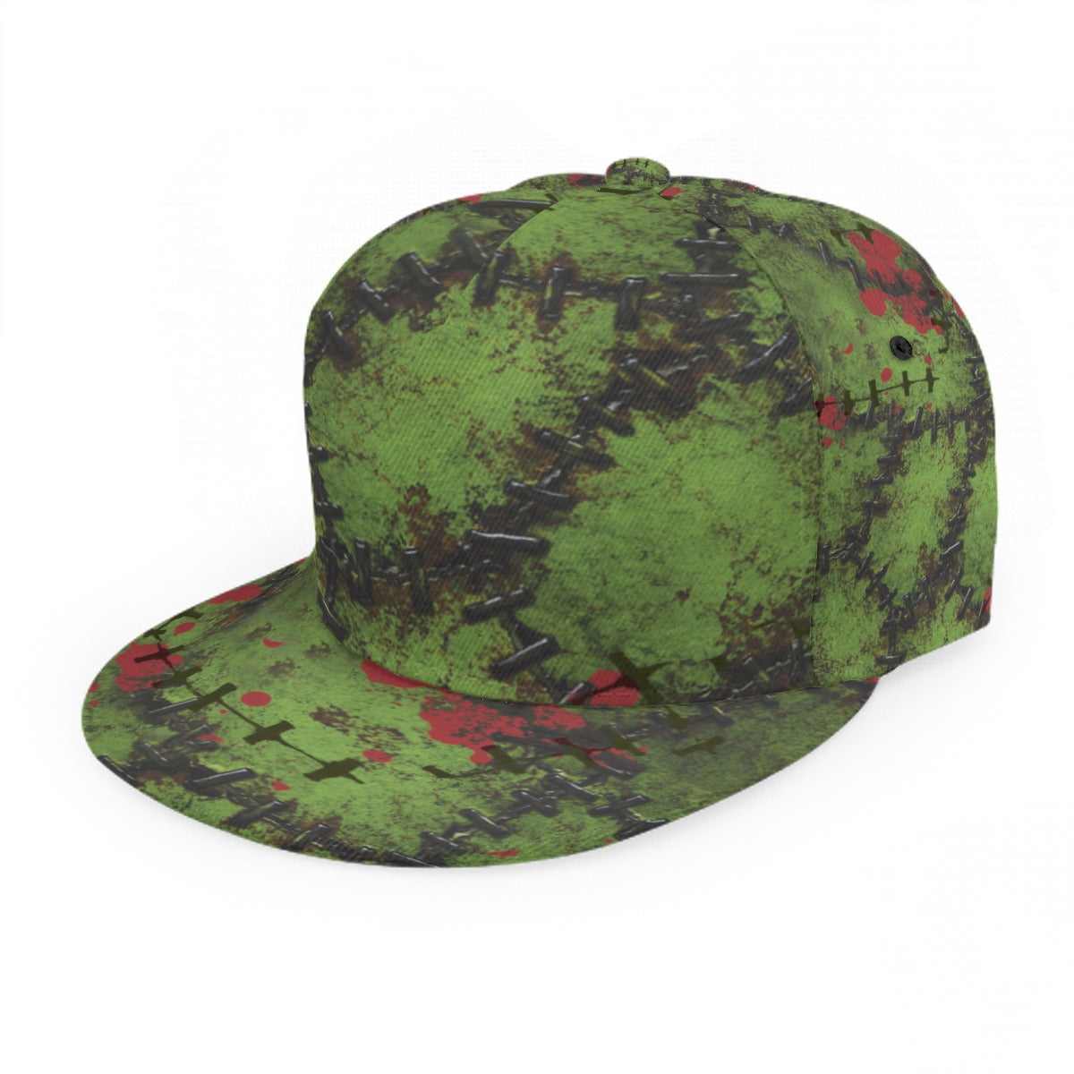 Baseball Cap With Flat Brim