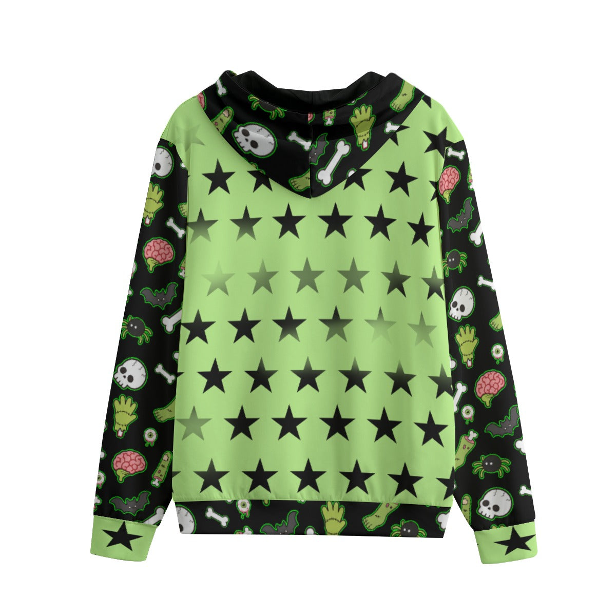Monster Mash Unisex Cotton Zip-Up Hoodie (XS–6XL)