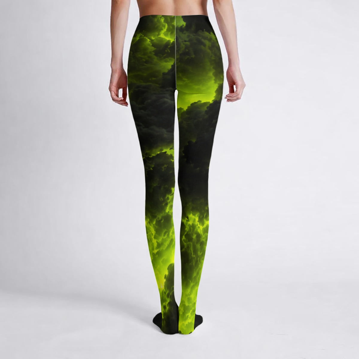 Toxic Storm Cyberpunk High Stretch Tights | Cybergoth Tights