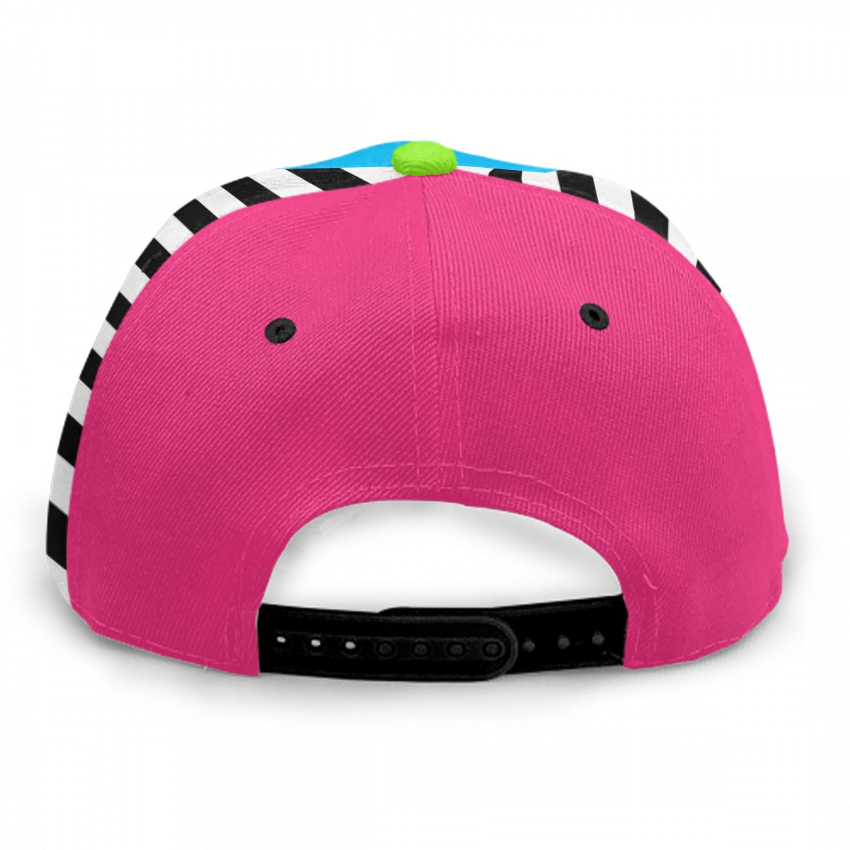 Baseball Cap With Flat Brim