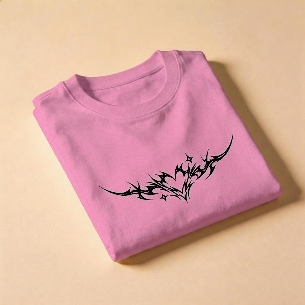Alt Heart Wings Pink Unisex Cotton T-Shirt (S–5XL)