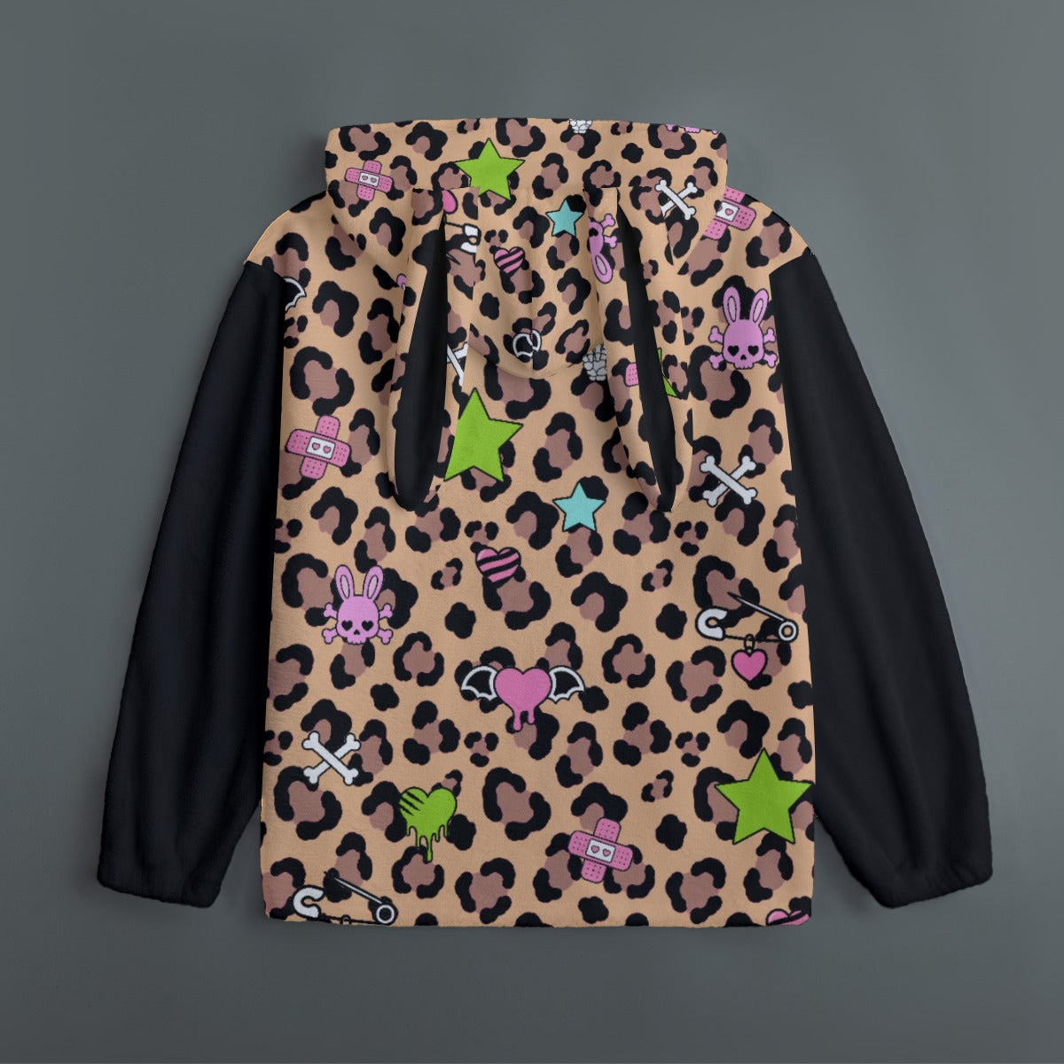 All-Over Print Women's Plush Household Pajamas Top