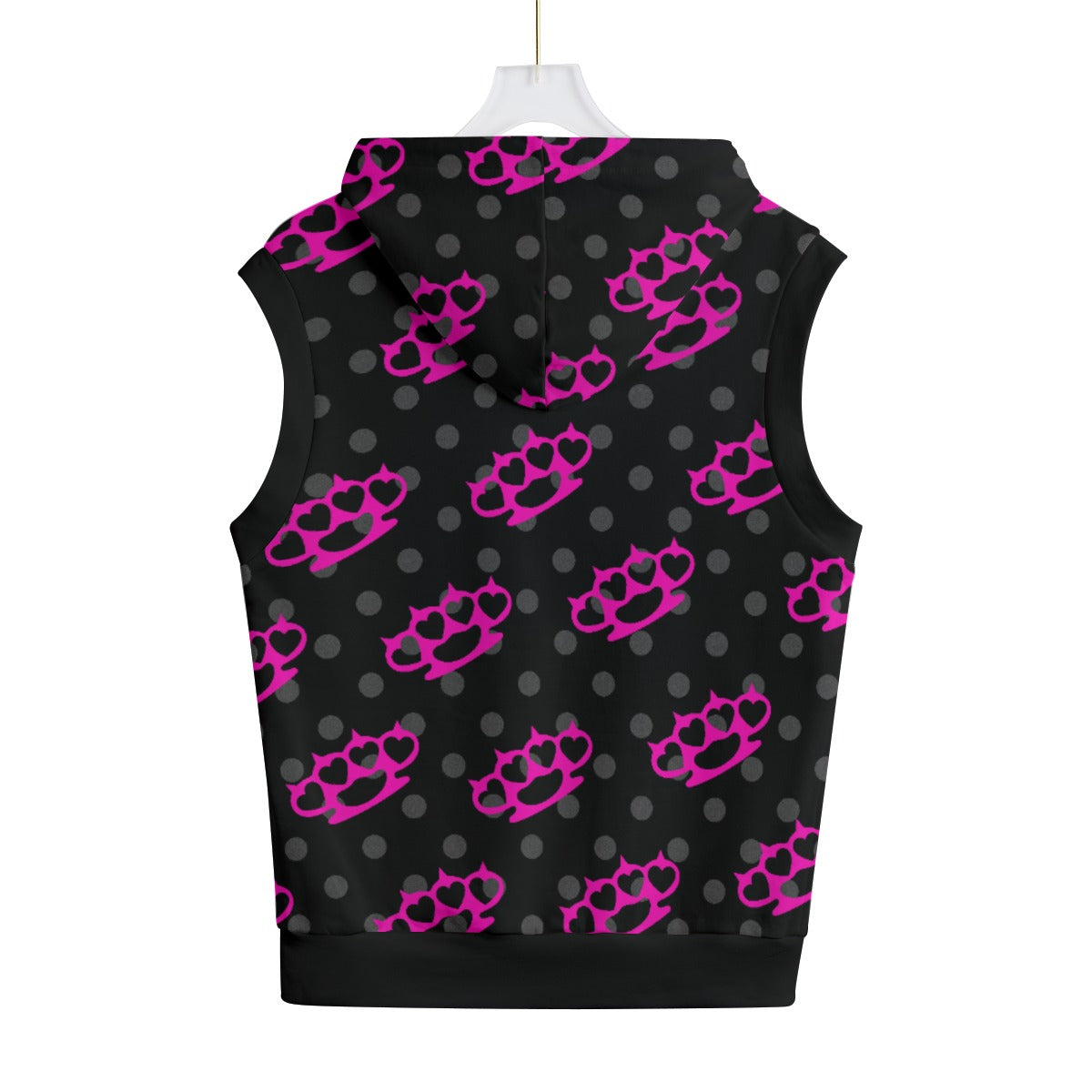 All-Over Print Unisex Hooded Vest | 310GSM Cotton