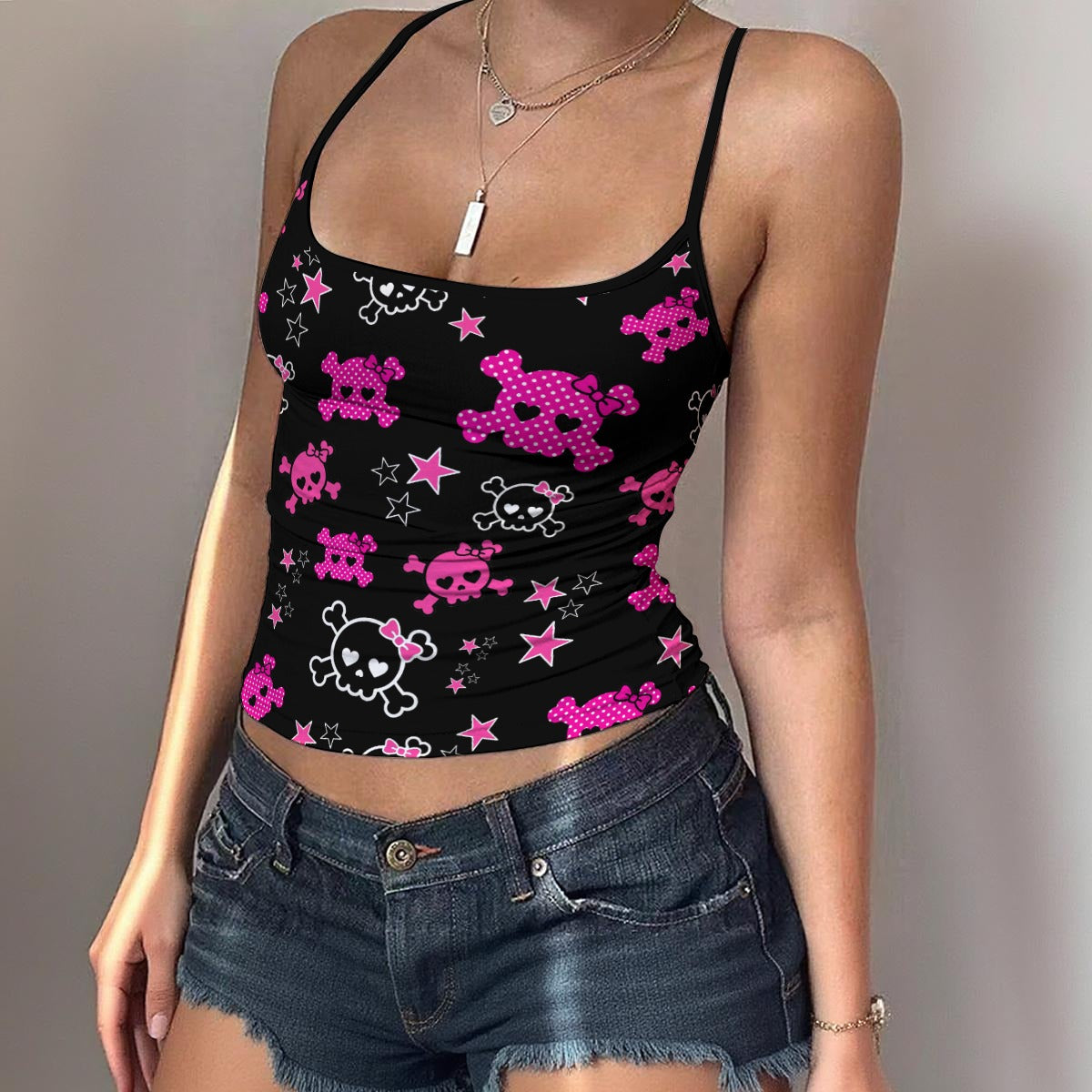 All-Over Print Women's Spaghetti Strap Tank Top