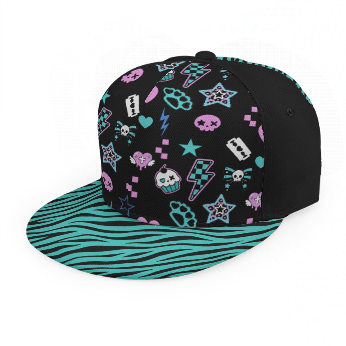 Electric Scene Kid Flat Brim Cap
