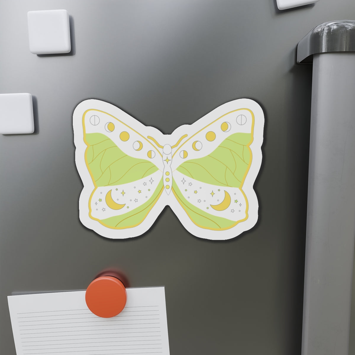 Pastel Grunge Boho Butterfly Magnets