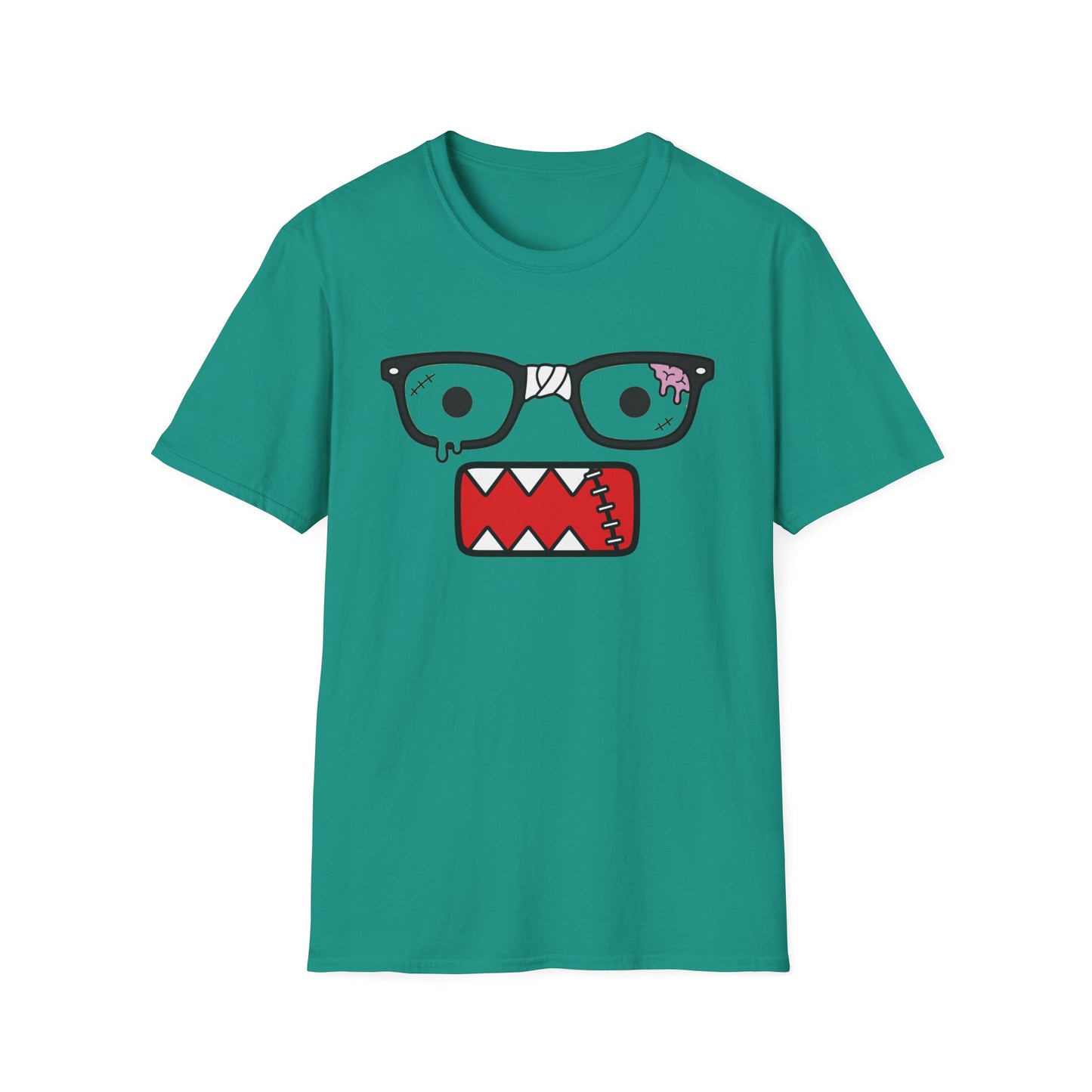 Zombie Nerd Monster Cotton Unisex Tee (XS–5XL)
