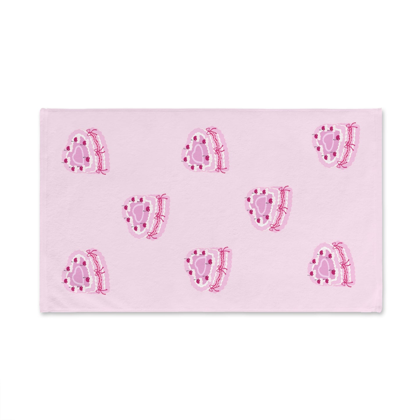 Pink Cake Hand Towel