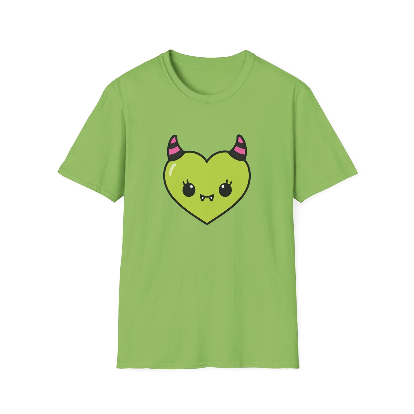 Devil Heart Scene Kids Cotton Unisex Tee (XS–5XL)