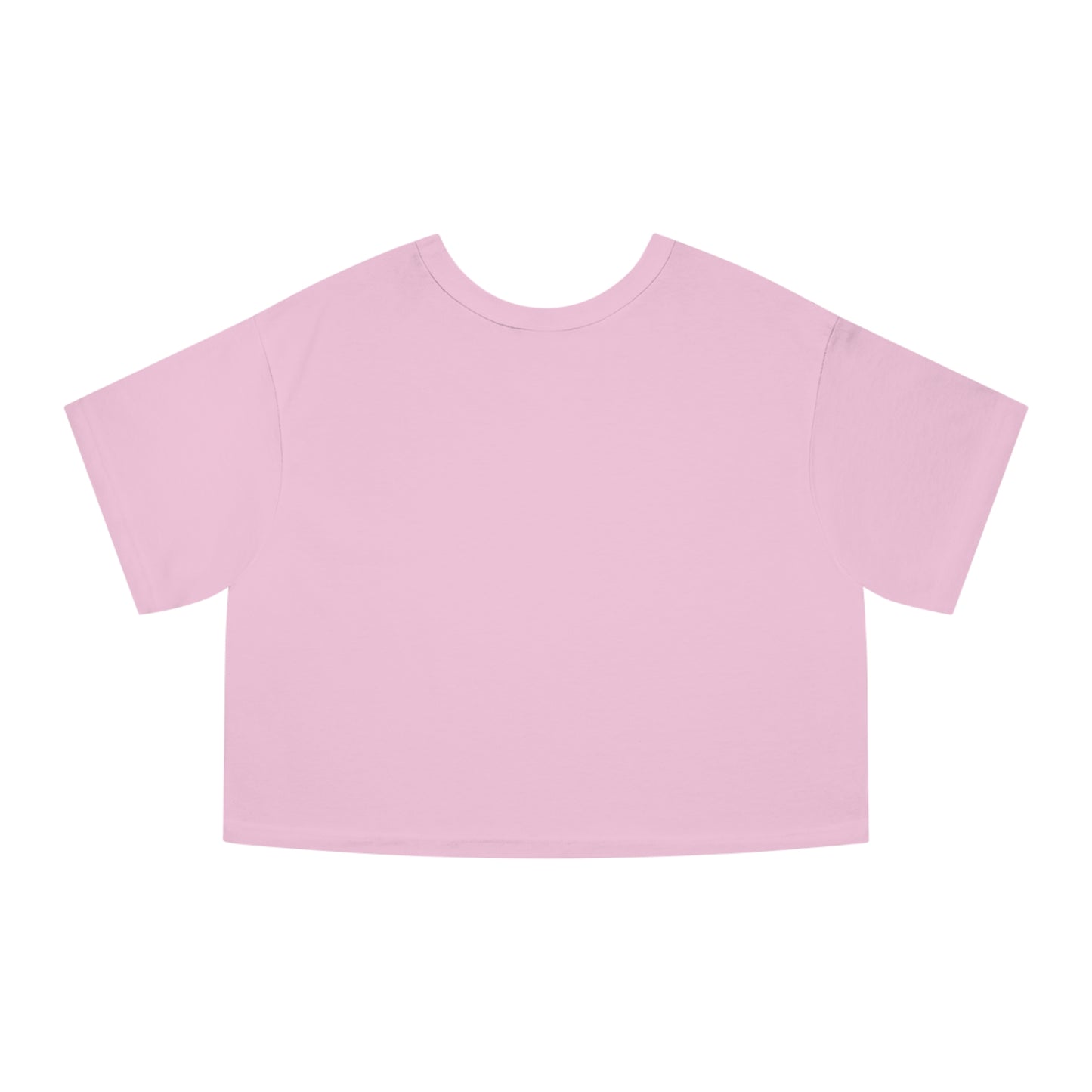 Black Pink Bow Champion Women's Heritage Cropped T-Shirt