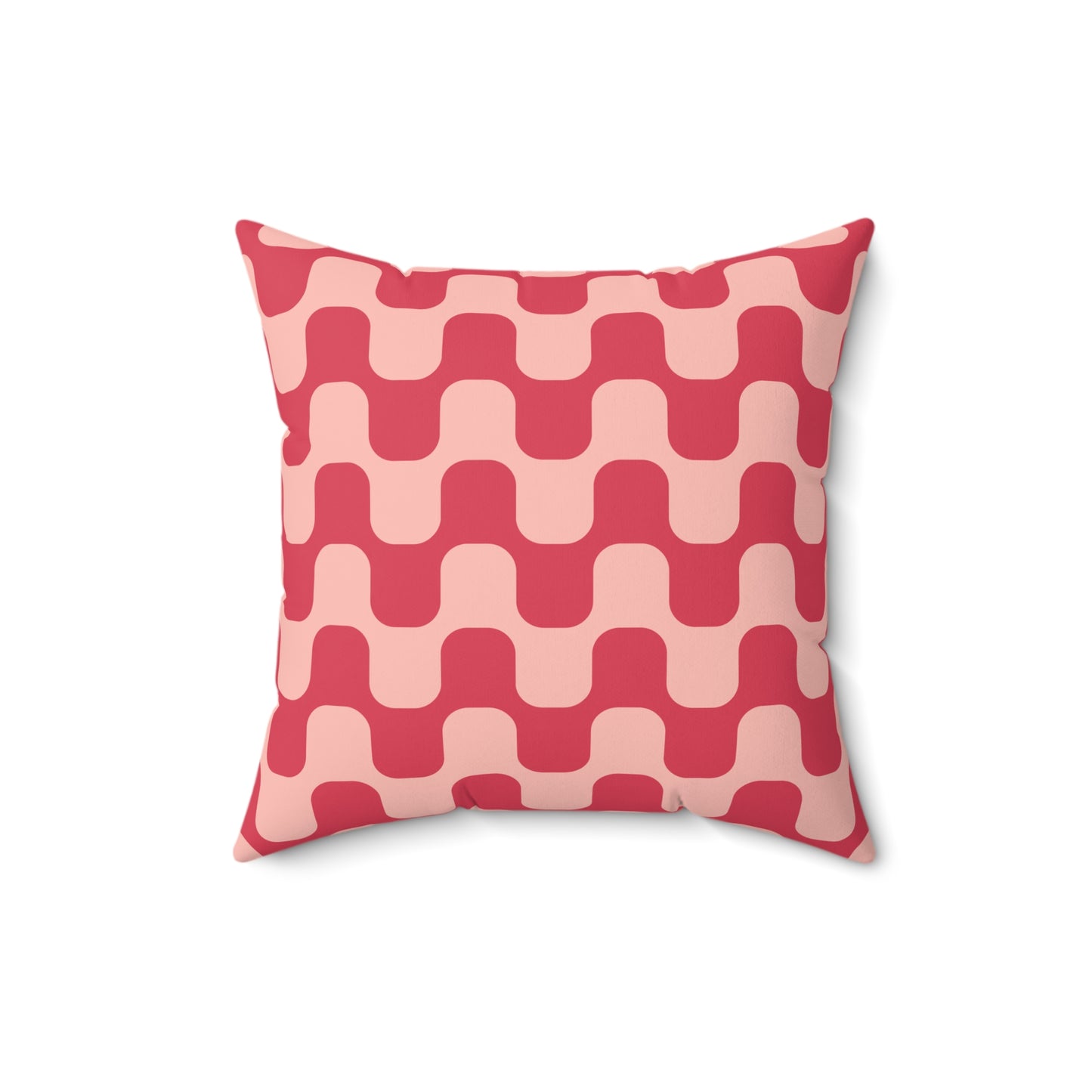 Retro Groovy Aesthetic  Square Pillow