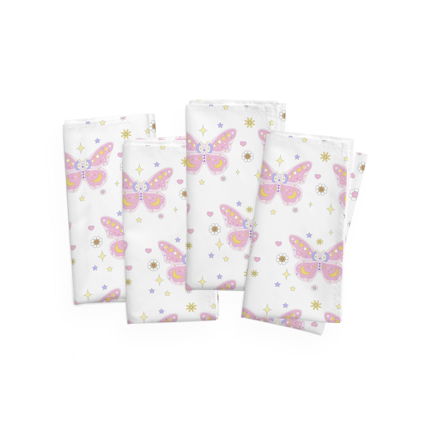 KawaII Pastel Soft Grunge Butterfly Napkins