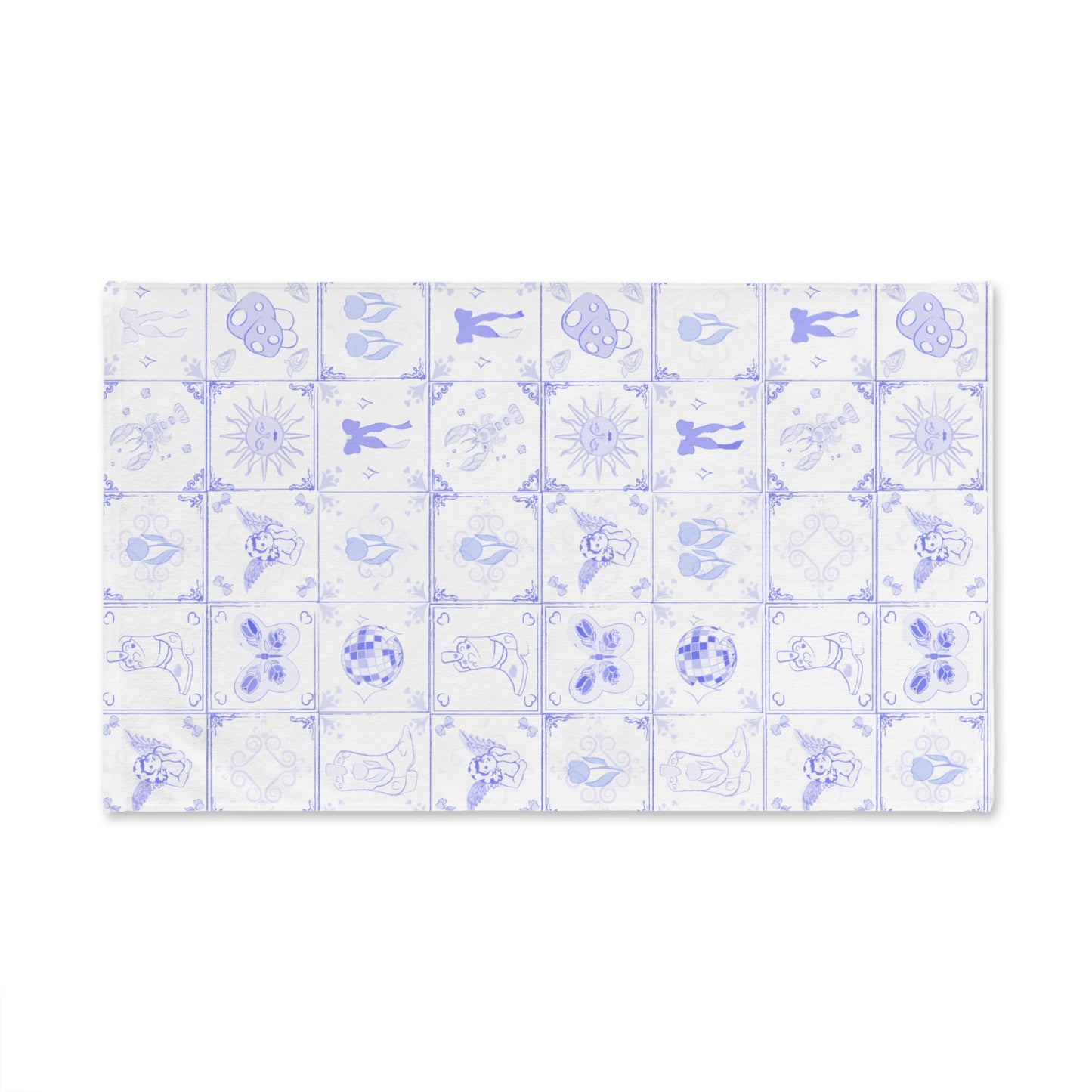 Angelic Tile style Hand Towel