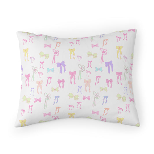 Coquette bow aesthetic Pillow Sham