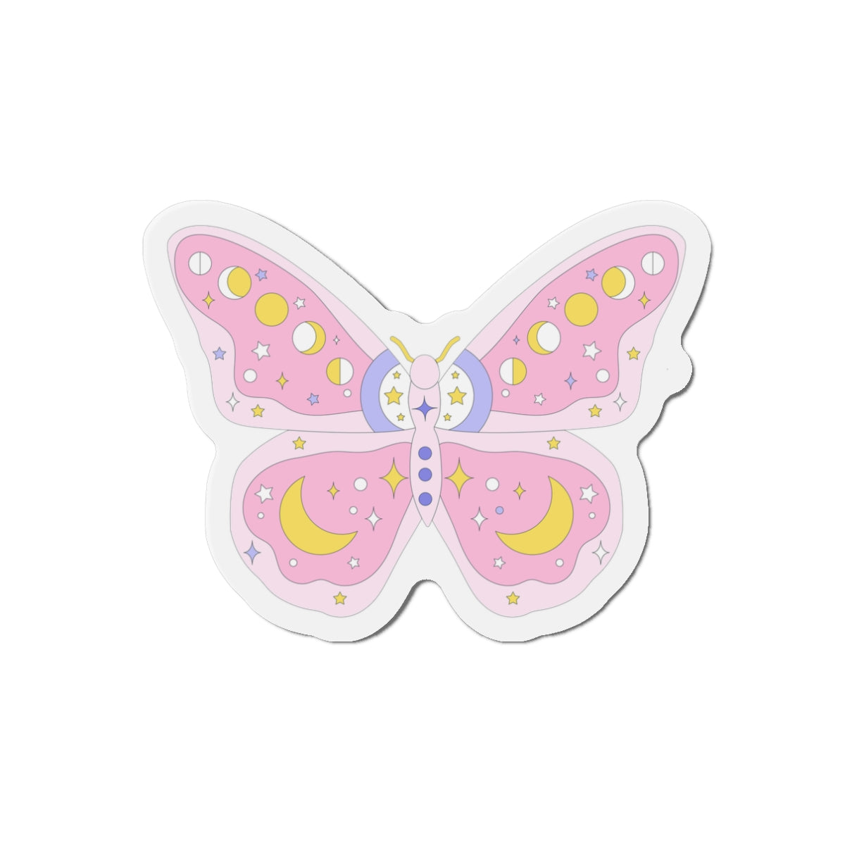 KawaII Pastel Soft Grunge Butterfly Magnets