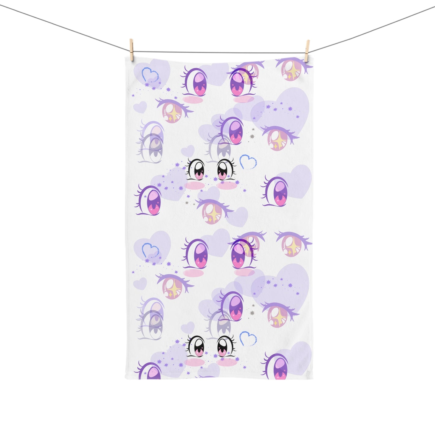 CUTIE EYE BOW Hand Towel