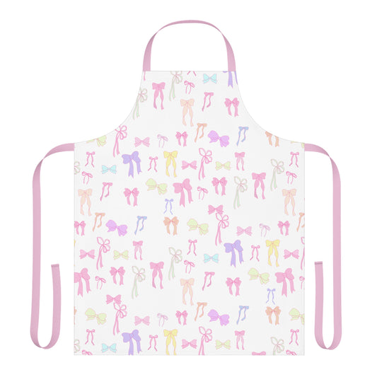 Coquette bow aesthetic Apron