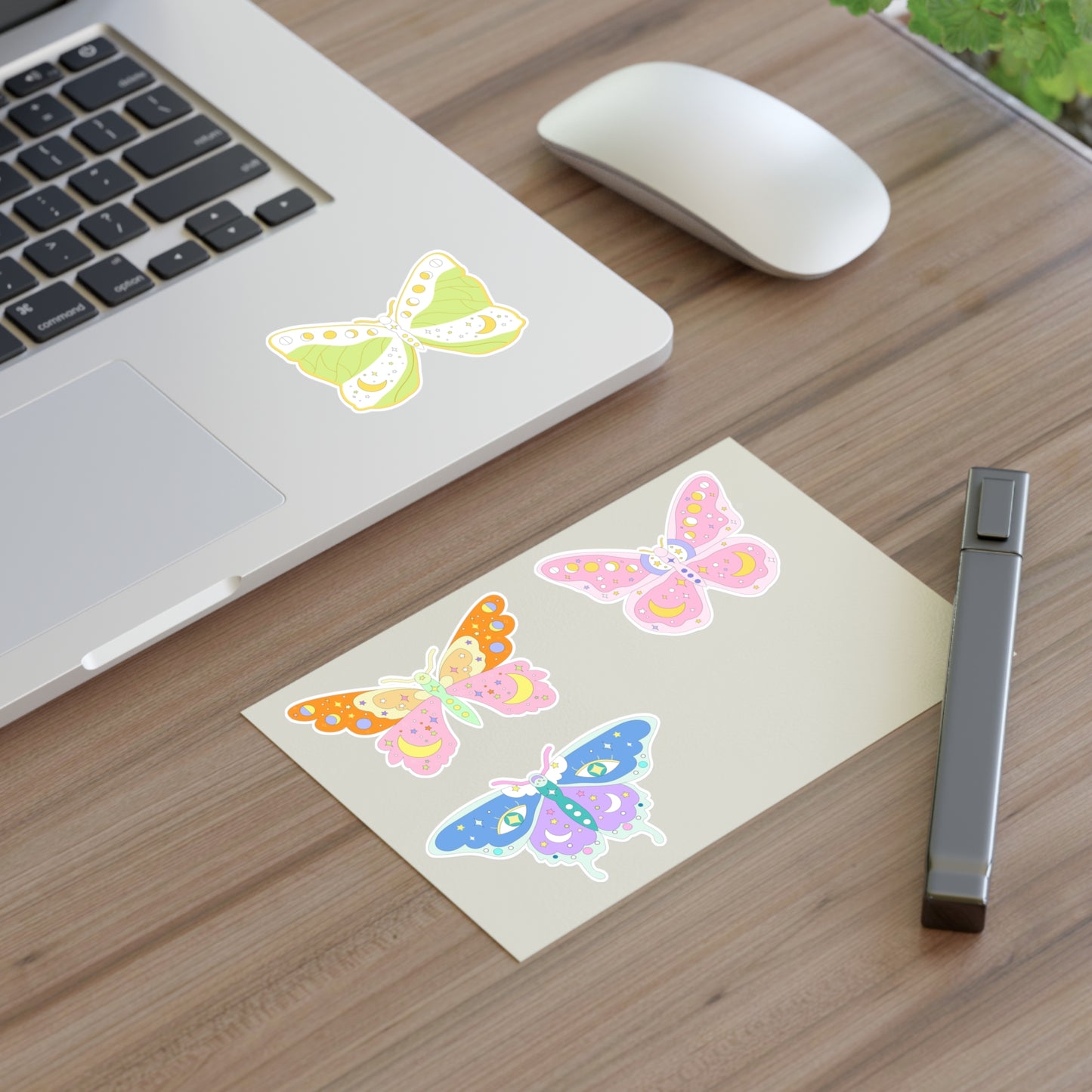 Pastel Kawaii Grunge Butterfly Sticker Sheets